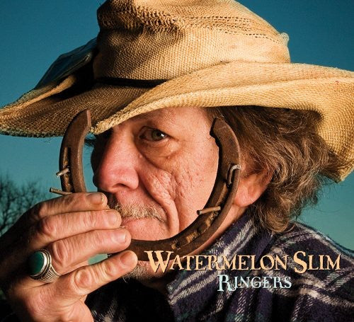 the album cover for Watermelon Slim - Ringers