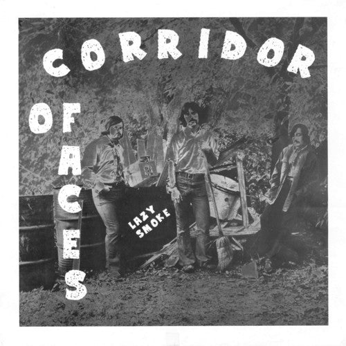 the album cover for Lazy Smoke - Corridor of Faces