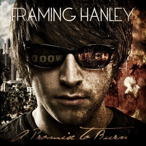 the album cover for Framing Hanley - A Promise To Burn
