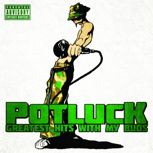the album cover for Potluck - Greatest Hits
