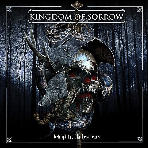 the album cover for Kingdom Of Sorrow - Behind the Blackest Tears