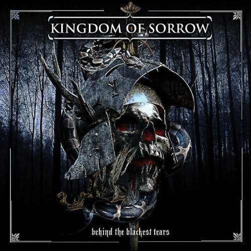 the album cover for Kingdom Of Sorrow - Behind the Blackest Tears