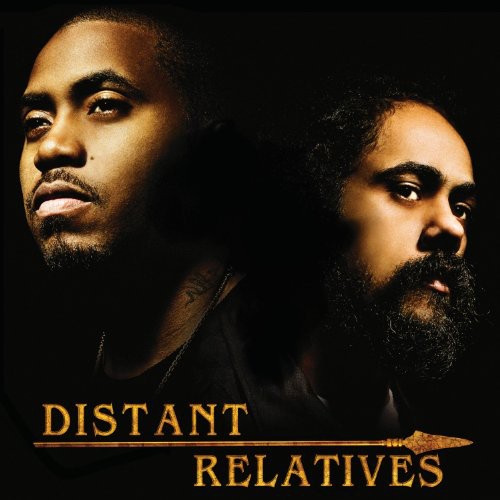 the album cover for Nas & Damian "Jr. Gong" Marley - Distant Relatives