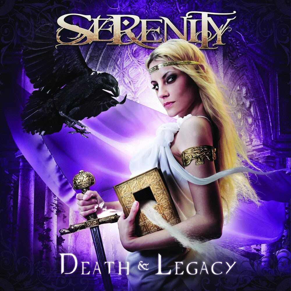 the album cover for Serenity - Death & Legacy [Digipak]