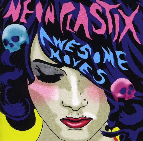 the album cover for Neon Plastix - Awesome Moves