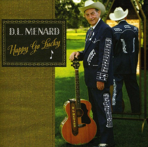 the album cover for D Menard L - Happy Go Lucky