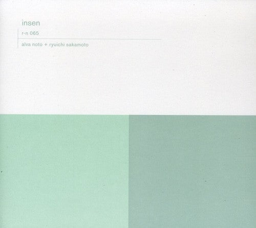 the album cover for Alva Noto + Ryuichi Sakamoto - Insen