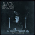 the album cover for Black Breath - Heavy Breathing