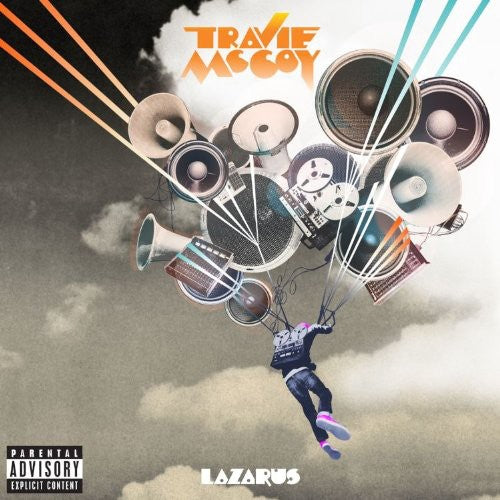 the album cover for Travie Mccoy - Lazarus