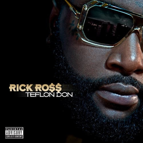 the album cover for Rick Ross - Teflon Don