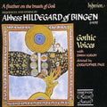 the album cover for Hildegard Of Bingen - Feather on the Breath of God