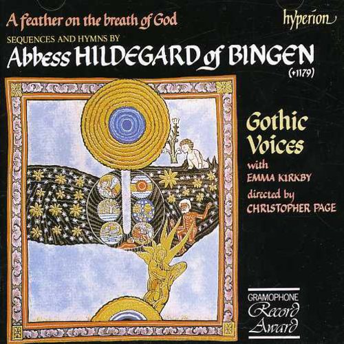 the album cover for Hildegard Of Bingen - Feather on the Breath of God