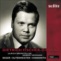 the album cover for DIETRICH FISCHER-DIESKAU - Dietrich Fischer-Dieskau Sings Reger