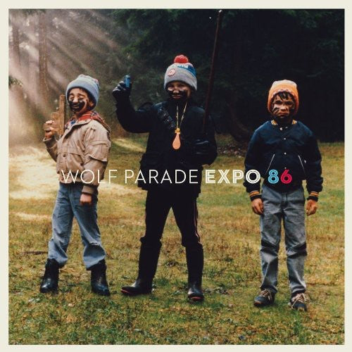 the album cover for Wolf Parade - Expo 86