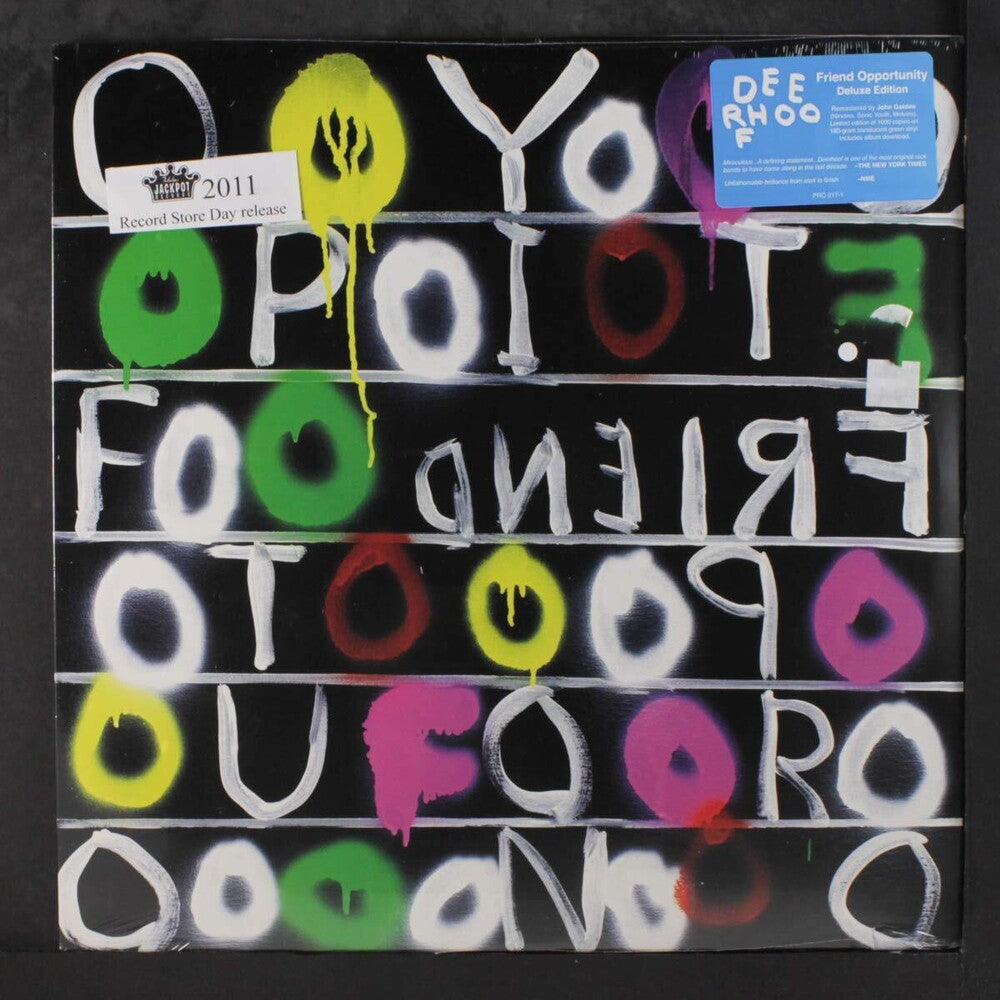 the album cover for Deerhoof - Friend Opportunity