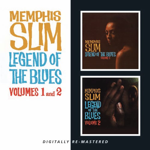 the album cover for Memphis Slim - Legendo Of Blues 1 & 2 [Remastered]