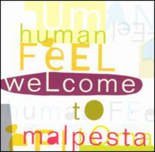 the album cover for Human Feel - Welcome to Malpesta