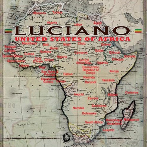 the album cover for Luciano - United States Of Africa
