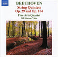 the album cover for Fine Arts Quartet - String Quintets