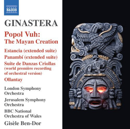 the album cover for Bacalov/Piazzolla - Popol Vuh: Mayan Creation / Estancia / Panambi