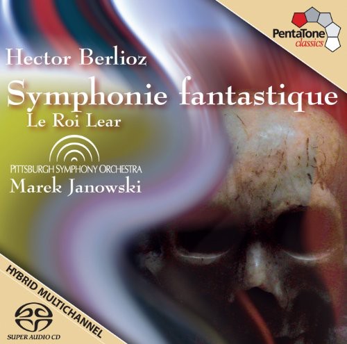 the album cover for Marek Janowski - Symphony Fantastique / Le Roi Lear