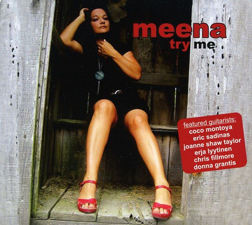 the album cover for Meena - Try Me