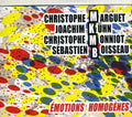 the album cover for Christophe Marguet/Joachim Khn/Sebastien Boisseau/Christophe Monniot - Emotions Homogenes