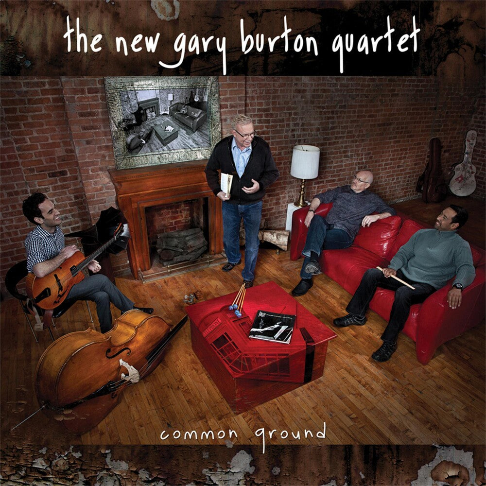 the album cover for Gary Burton New Quartet - Common Ground