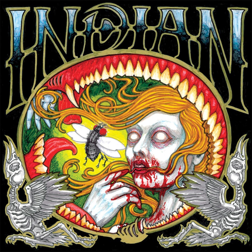 the album cover for Indian - Into Darkness