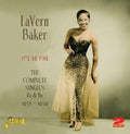 the album cover for Lavern Baker - Its So Fine-Complete Singles As & Bs 1953-59 [Import]