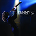 the album cover for Kenny G - Heart and Soul