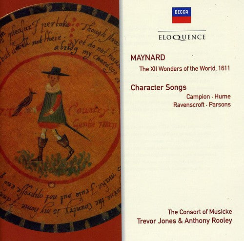 the album cover for Consort Of Musicke - John Maynard: The Xii Wonders Of The World 1611 Ch [Import]