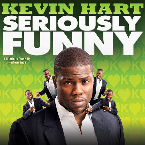the album cover for Kevin Hart - Seriously Funny