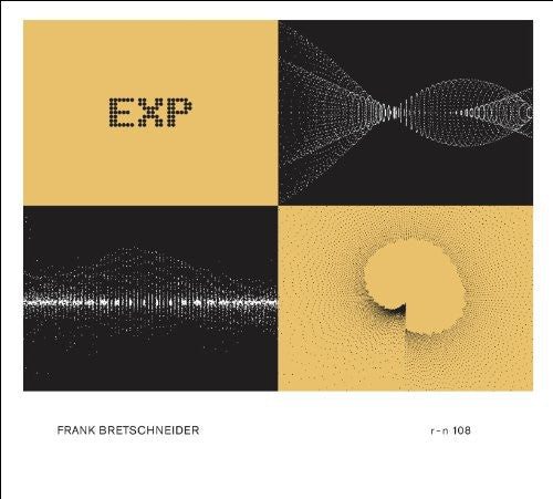 the album cover for Frank Bretschneider - Exp