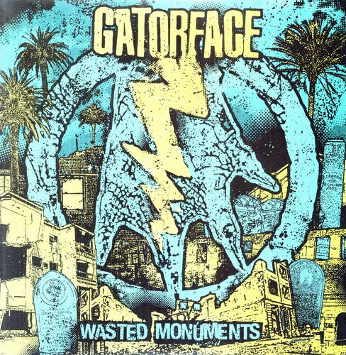 the album cover for GATORFACE - Wasted Monuments