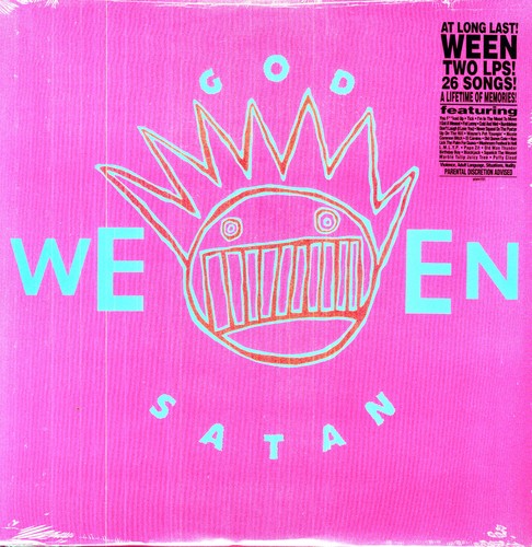 the album cover for Ween - God Ween Satan