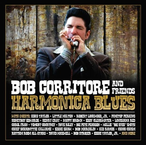 the album cover for Bob Corritore - Harmonica Blues