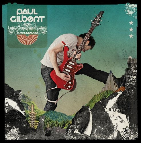 the album cover for Paul Gilbert - Fuzz Universe