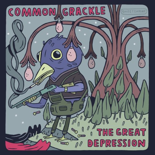the album cover for Common Grackle - The Great Depression