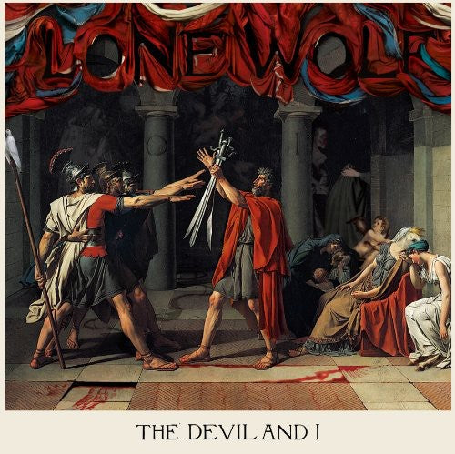 the album cover for Lone Wolf - The Devil and I