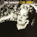 the album cover for American Bombshell - The Essential Etta James