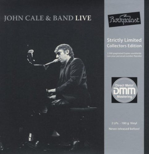 the album cover for John Cale - Live at Rockpalast