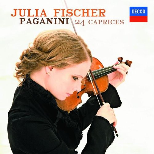 the album cover for Julia Fischer - Paganini: 24 Caprices Op 1
