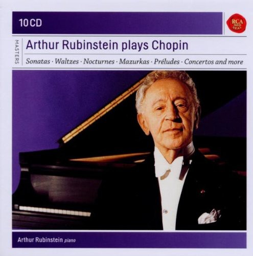 the album cover for Chopin / Arthur Rubinstein - Rubinstein Plays Chopin
