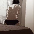 the album cover for On Reworked By Fennesz - Something That Has and Something That Does Not