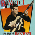 the album cover for Link Wray - Rumble: Best of Link Wray