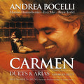 the album cover for Bocelli/Terfel/Domashenko/Chun - Carmen: Duets & Arias