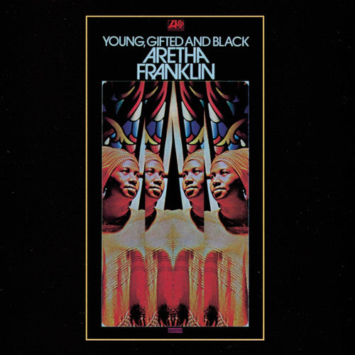 the album cover for Aretha Franklin - Young Gifted & Black [Import]