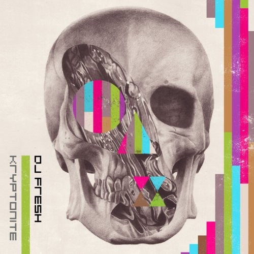 the album cover for Dj Fresh - Kryptonite (Ger)