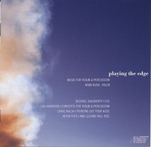 the album cover for Arizona Percussion Ensemble - Playing the Edge